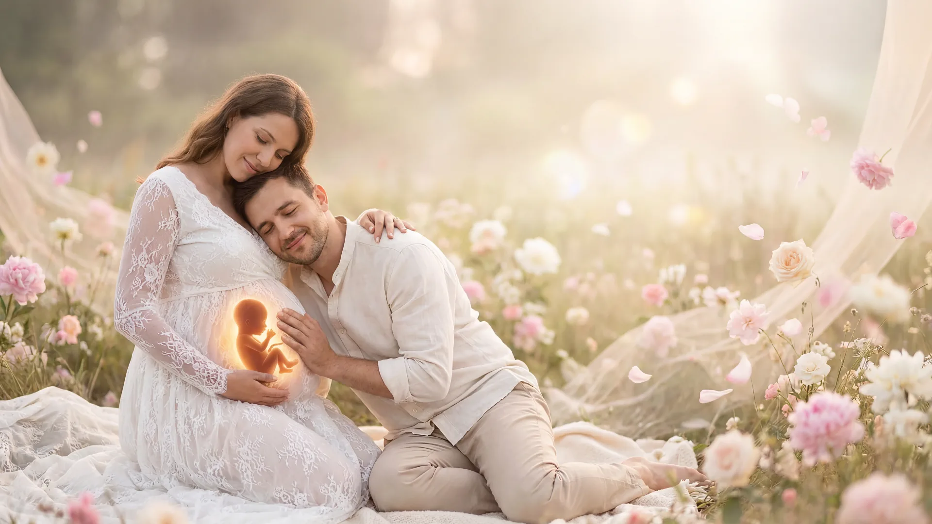 Expecting mother at Wish Fertility Hospital